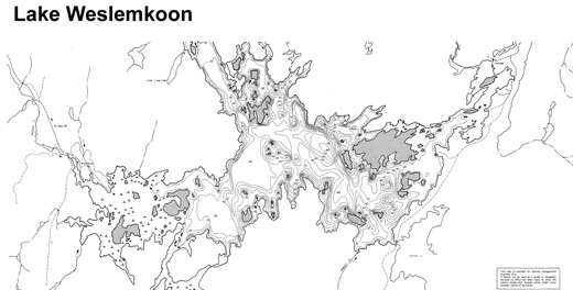 Calabogie Lake Depth Chart